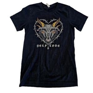 Punk Goth Baphomet Shirt